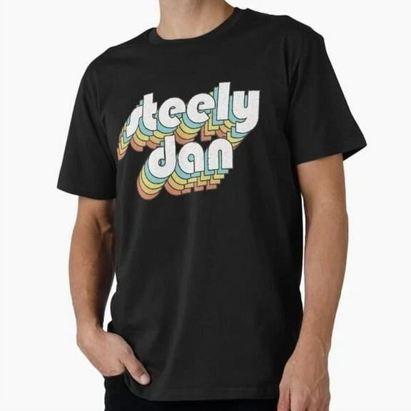 Kiraa Tee With Steely Dan Retro Faded T-Shirt S-5Xl