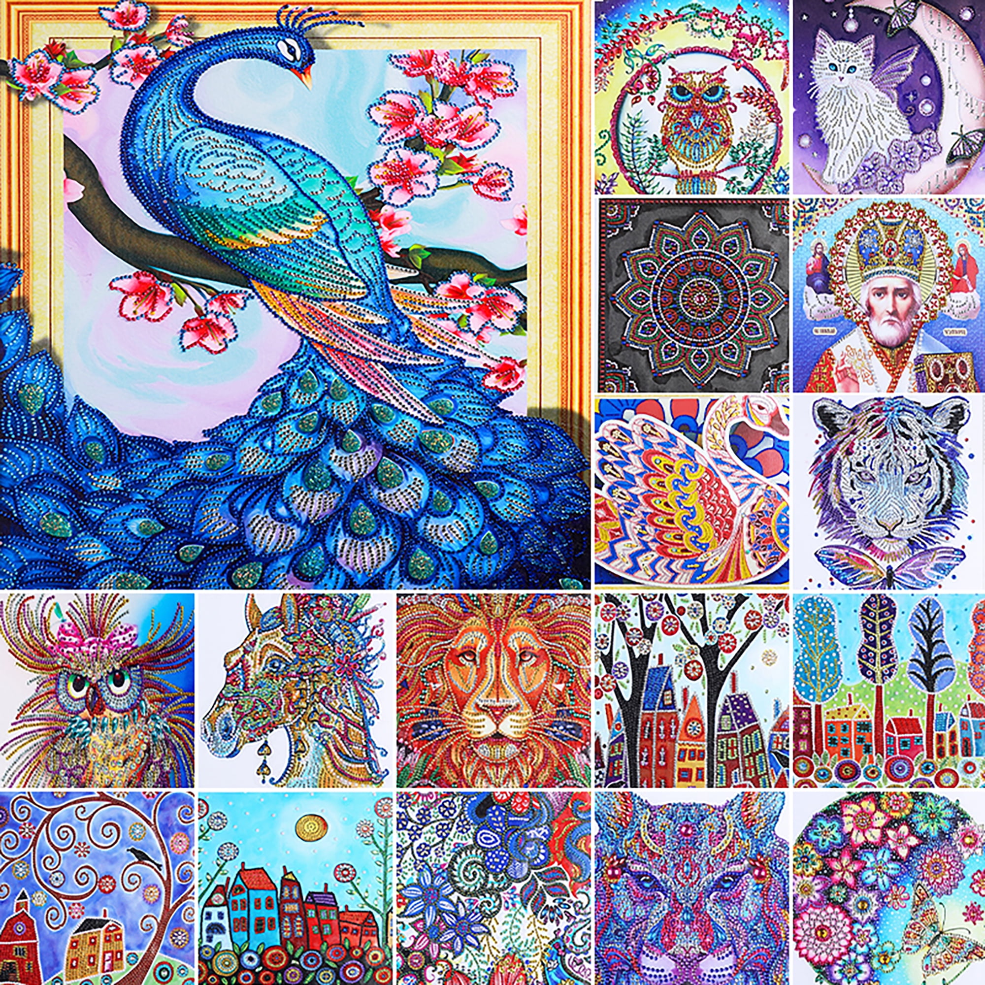 5D Full Drill Diamond Painting Cross Stitch Kits Embroidery DIY Home Decor Gift 5D Full Drill Diamond Painting Cross Stitch Kits Embroidery DIY Home Decor Gift