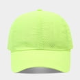 thumbnail image 3 of ZWGHEBK Men Quick Dry Baseball Cap for Men Women Adjustable Mesh Breathable Ball Curved Brim Snapback Hat for Outdoor, Light Green, One Size, 3 of 9