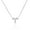 White2, variant on 925 Sterling Silver Small Zodiac Sign Pendant Necklace, 18" - Taurus