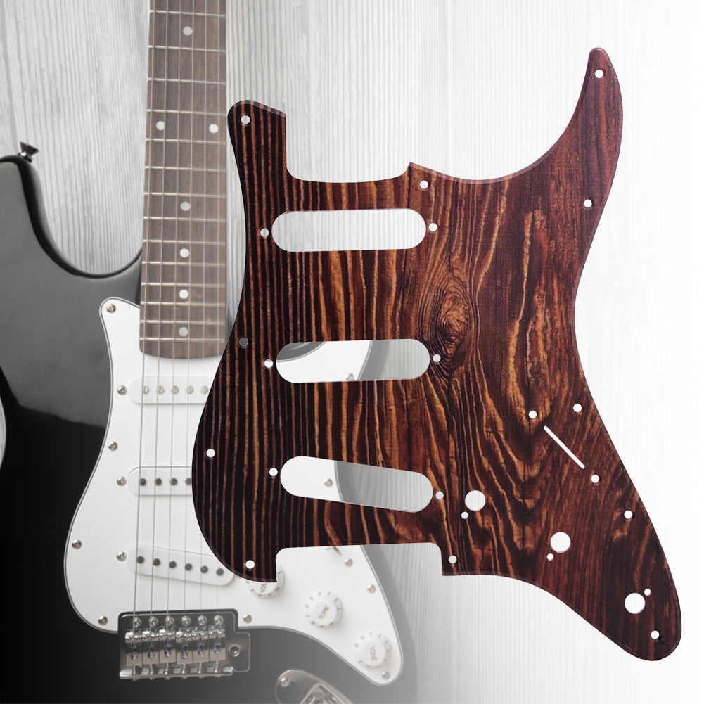 GSSS29 Electric Guitar Pick Guards SSS Guitar Pickguard with Back Plate Guitar Parts