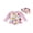 Pink, variant on BemeyourBBs Toddler Baby Girl One Piece Swimsuit with Sun Hat Infant Girls Bathing Suit Long Sleeve Rash Guard Seashell Starfish/Fruit Print Zipper Swimwear and Sun Cap Summer Pool Beachwear