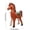 Brown, variant on Bwiyojiz Home Decoration Party Supplies Inflatable Horse Balloons Decorated for and Festive Event Decorations, Gifts for Sisters, Red
