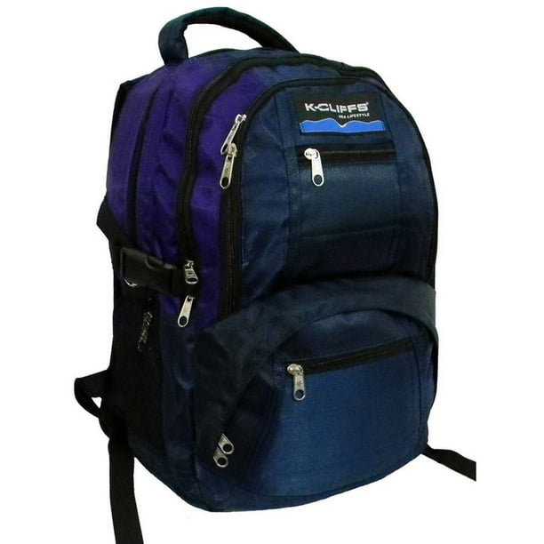 K-Cliffs Deluxe Dobby Nylon Laptop Backpack (fits 15