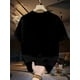 thumbnail image 2 of Men'S Casual Cotton T-Shirt with Cute Bear Face Design - Lightweight, Breathable, and Comfortable for Casual Attire, Running, or Training - Available in Black, 2 of 6