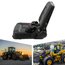 Forklift Seat Fit Cark Cat Hyster Yale Toyota Mitsubishi Black Universal Parts for Forklifts, Dozers