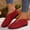 Red, variant on Quaouag Loafers for Women Casual Moccasins Women's Comfortable & Lightweight Breathable Slip on Flat Shoes