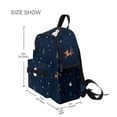 thumbnail image 3 of FORMRS School Backpack with Front Zippered Pocket 12" Student Travel Daypack, Christmas Whimsy, 3 of 6