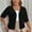 Black - Women Cardigan Fall Clearance, Women's Cover Ups Fall Saving, variant on Fall Cardigan Sweaters for Plus Size Women Casual Short Sleeve Open Front Shrugs Soft Solid Color Cropped Boleros Lightweight Cardigans Cover Ups