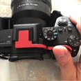 thumbnail image 4 of Aluminum Alloy Hot Shoe Flash Strap Holder Thumb Grip Buckle for Sony A7M2 M3 A7R2 R3 A9Red, 4 of 4