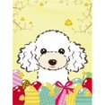 thumbnail image 1 of White Poodle Easter Egg Hunt Flag Garden, 1 of 1