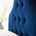 thumbnail image 7 of Modway Sovereign Twin Diamond Tufted Performance Velvet Headboard in Navy, 7 of 7