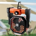 thumbnail image 3 of Cooling Fan Stepless Adjustable Strong Wind Rechargeable Summer Outdoor Mini Electric Fan for Camping, 3 of 10