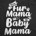 thumbnail image 2 of Maternity From Fur Mama to Baby Mama T Shirt Cute Pet Dog Pregnancy Tee, 2 of 7