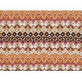thumbnail image 2 of Zelouf Peach Georgette Print  , Sewing, DIY, Crafts Fabric by the Yard, 321 Fush/beige, 3 Yard, 2 of 2
