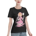 thumbnail image 2 of Women's Basic Short Sleeve T-Shirt Cardinal Girl Sakura, 2 of 6
