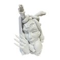 thumbnail image 1 of Snake Women Face Bookend Medusa Head Book Nooks de arte de servicio pesado, suministro decorativo, adorno de resina para de gabinetes, 1 of 8