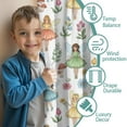 thumbnail image 3 of Blackout Kids Curtains,Colorful Fairy Flower Pattern Childrens Insulated Curtains Set Of 2,Bedroom Essentials,Toddler Room Decor 52"x84", 3 of 5