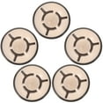 thumbnail image 1 of Shisuyan Guitar Effect Pedal Footswitch Toppers Mushroom Shape 5Pcs 1.1In, 1 of 8