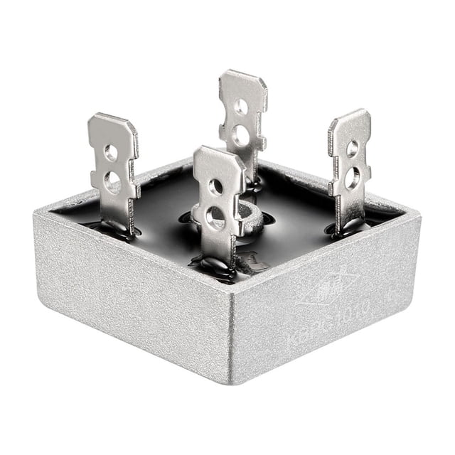 Unique Bargains KBPC1010 1000V 10A Pont Redresseur Monophasé Gris Demi-Onde