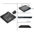 thumbnail image 4 of Lecteur CD Externe USB 3.0 Portable Lecteur CD DVD/-RW Réécrivain Graveur Graveur Compatible avec Ordinateur Portable Ordinateur de Bureau PC Windows Mac Pro MacBook, 4 of 7