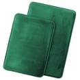 thumbnail image 5 of 3-Piece Memory Foam Bath Mat Set - Ultra Soft, Non-Slip & Absorbent Bathroom Rugs - Machine Washable, 3 Convenient Sizes(Hunter Green), 5 of 11