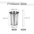 thumbnail image 2 of Palillos de cóctel de acero inoxidable Uxcell para bebidas y eventos con vaso de almacenamiento 24, 2 of 6