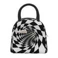 thumbnail image 1 of Balery 3D Vortex Illusion Bolsa de Almuerzo para Mujeres, Caja de Almuerzo, Bolsa de Almuerzo Pequeña Impermeable, Tote de Almuerzo Reutilizable con Gran Capacidad, 1 of 6