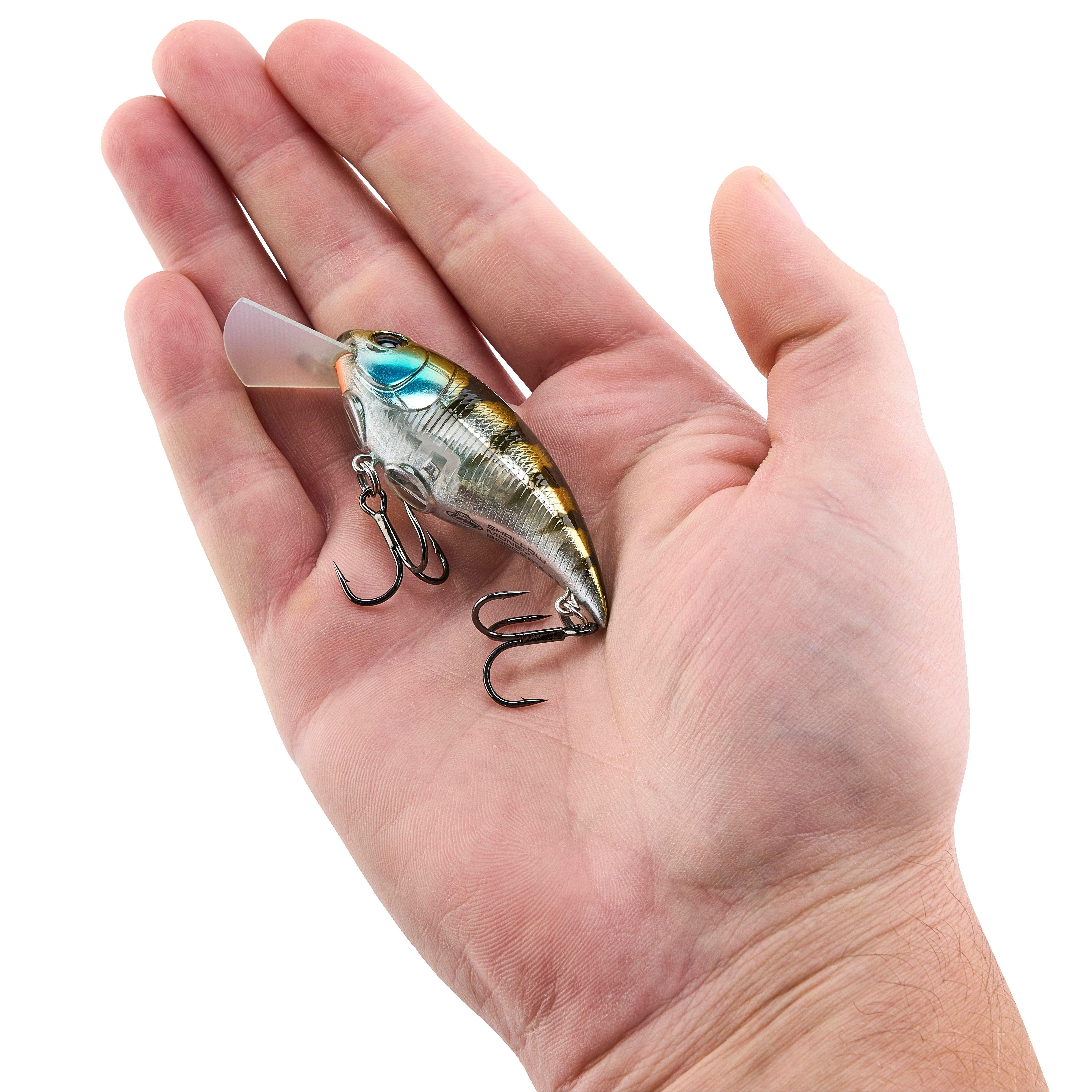 Berkley Shallow Money Badger Fishing Crankbait, 2.6 in, Hybrid Baitfish-Crayfish