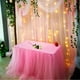 thumbnail image 3 of Decoración de Organza de cristal transparente para boda, rollo de tul para arco de flores, suministros para fiestas, 10m X 48cm, 3 of 4