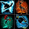 thumbnail image 1 of Kit de pintura con diamantes JYLMOOD de dibujos animados en 5D para adultos, 30 x 30 cm, 1 of 8