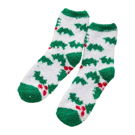 

Famure Woman Christmas Socks Warm Socks Women Christmas Socks Funny Christmas Santa Claus Tree Elk Sock Funny Christmas New Year Gift