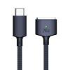 thumbnail image 1 of Cable de carga rápida tipo C macho a magnético 3 para MacBook Air/Pro (azul retro), 1 of 3