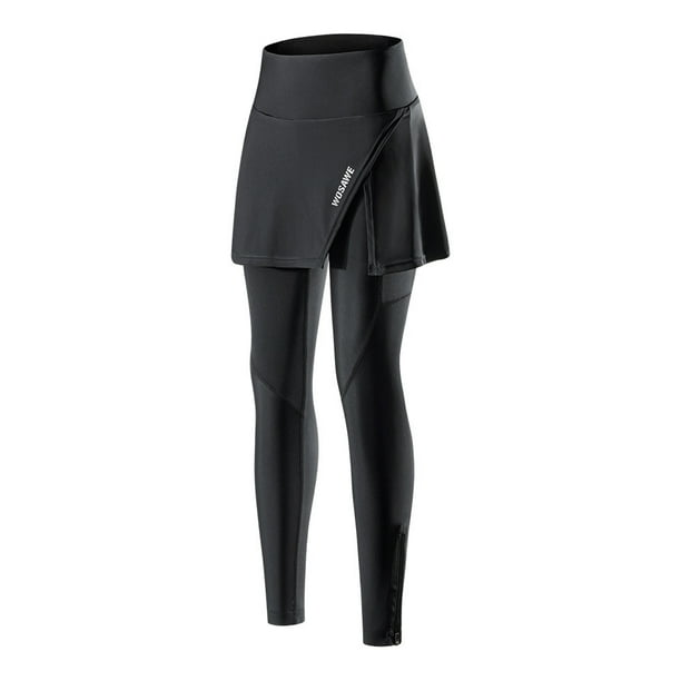 Pantalones cycl para mujeres Ropa de ciclismo para mujer Almohadilla de esponja de silicona Pantalones largos Ropa de ciclismo transpirable de secado rápido de alta elasticidad para primavera y verano