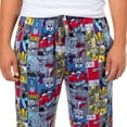 thumbnail image 4 of Transformers Men's Pajama Pants Comic Strip Battle On PJ Sleep Lounge Bottoms, 4 of 7