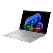 ASUS Vivobook S 15 PC Laptop; Copilot+ PC, 15.6” 3K 120Hz OLED Display, Qualcomm Snapdragon X Elite X1E-78-100 12-Core Processor, 16GB RAM, 1TB SSD, Windows 11 Home, Cool Silver, S5507QAD-PS96