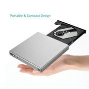 Visland External CD DVD Drive USB 2 0 Slim Protable External CD RW Drive DVD Writer for Laptop Notebook PC Desktop Computer