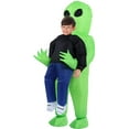thumbnail image 1 of Halloween Costumes Inflatable Alien ET Suit Inflatable Costume for Adult Kids T-Rex Costume, 1 of 5