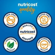 Nutricost Ashwagandha Supplement Gummies 1200mg Equivalent (Mixed Berry), 60 Gummies, 30 Servings