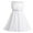 Ivory, variant on TiaoBug Girls Sleeveless Lace Sequined Rhinestones Lace A-Line Flower Girl Dress Junior Wedding Bridesmaid Formal Dress