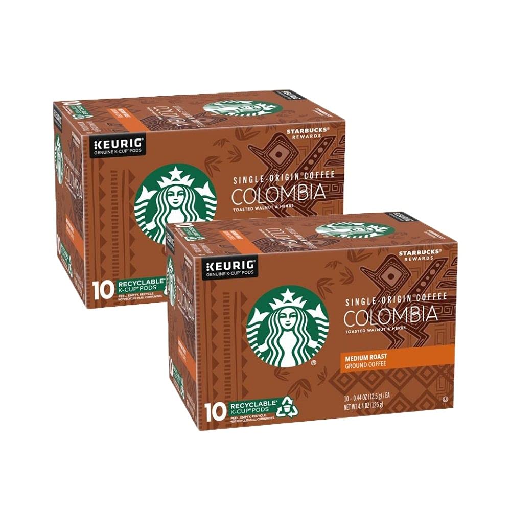 Starbucks Coffee K-Cup Pods Colombia 
