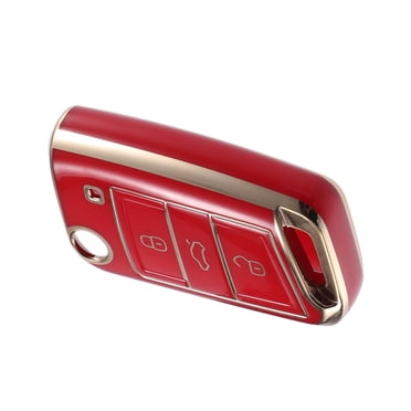 TPU Key Fob Case Cover For Toyota 3-Button Remote - Fits RAV4, 4Runner, Prius, Camry