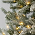 thumbnail image 5 of Home Heritage Snowy Abies 6' 500 LED Prelit Artificial Christmas Tree, Green, 5 of 12