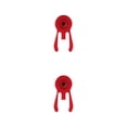 thumbnail image 3 of Langgg Support de Tube de Tête Pliant pour Guidon de Fourche avant Attrape-Poignet Crabe Fixation Résistante à l'Usure pour Boucle Pièces de Vélo Rouge 2ensemble, 3 of 6