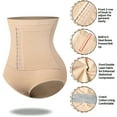 thumbnail image 5 of FITVALEN Women Firm Tummy Control Panties Postpartum Compression Shapewear Belly Slimming Underwear High Waisted Butt Lifter Shapewear Brief, 5 of 7