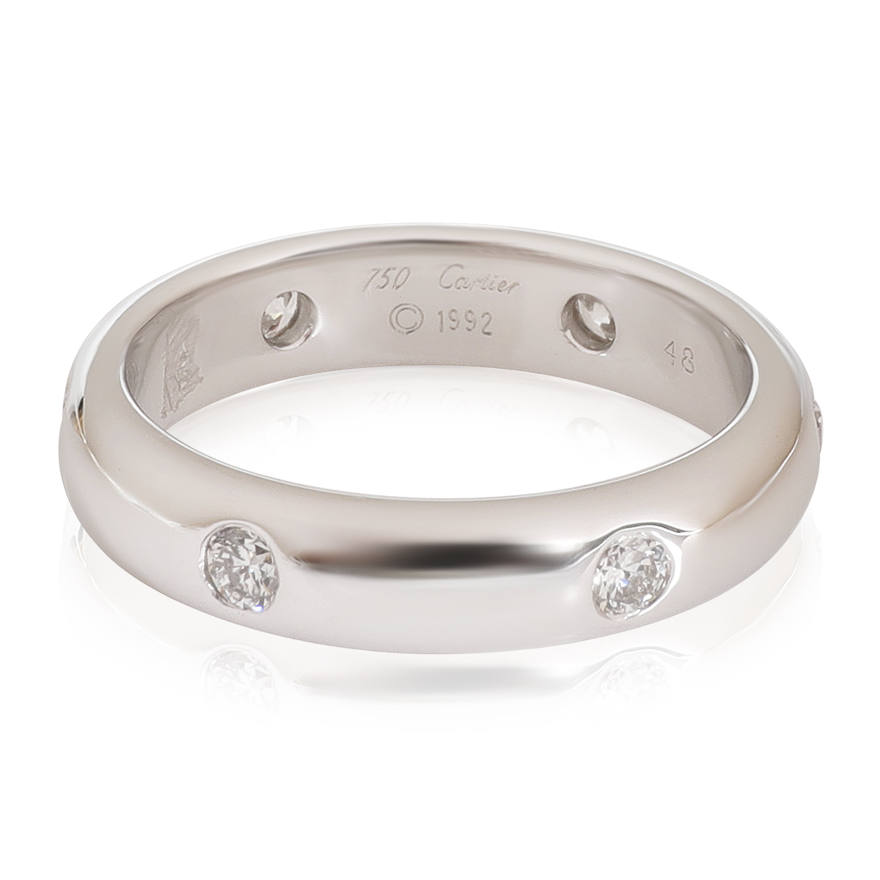 Cartier Stella Diamond Band 18k White Gold 0.24 CTW in Palestine at ILS 18276 Rating 5