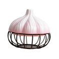 thumbnail image 4 of Contenedor organizador BLESIY Marco de Metal hueco Cesta de almacenamiento Rosado, 4 of 8