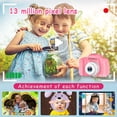 thumbnail image 2 of Mini cámara digital para niños de 8/13 megapíxeles con visión dual, pantalla LCD de 2,0 pulgadas/1080P HD, ideal como regalo, 2 of 8