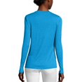 thumbnail image 4 of Hanes Womens Sport Cool DRI Performance Long-Sleeve T-Shirt, 2XL, 4 of 4