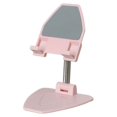 thumbnail image 1 of Phone Holder Lazy Bracket Headrest Stand Compact Multipurpose Household Accessories Office Size Adjustable Rotatable Multipurpose Office Fittings Tablet Mount Pink, 1 of 9